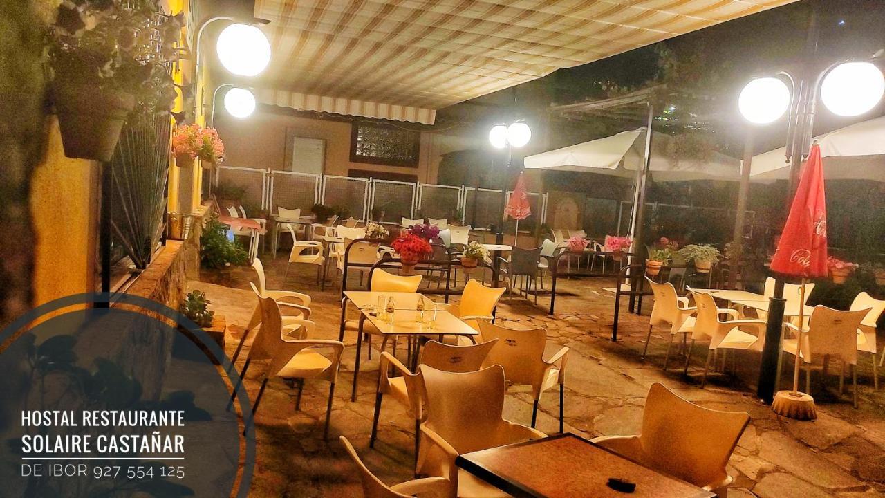 Hostal Restaurante Solaire Castañar de Ibor المظهر الخارجي الصورة