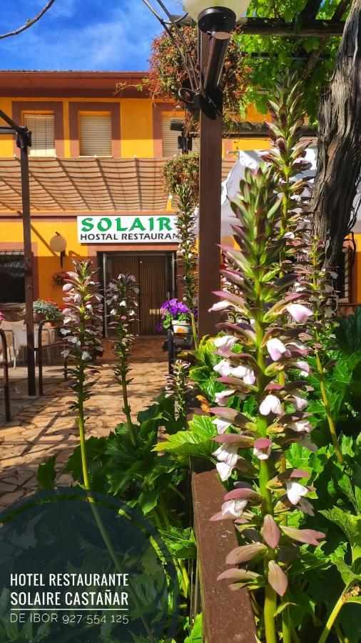 Hostal Restaurante Solaire Castañar de Ibor المظهر الخارجي الصورة